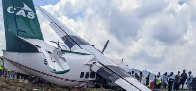 Butembo : Crash de l'avion de la compagnie CAS ce dimanche 17 mars , voici le bilan 