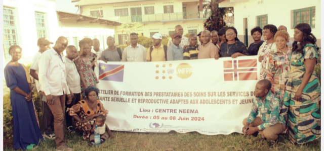 25 PRESTATAIRES CLINIQUES ET 20 RELAIS COMMUNAUTAIRES FORMÉS SUR LES SERVICES DE SANTE SEXUELLE ET REPRODUCTIVE ADAPTES AUX BESOINS DES ADOLESCENTS ET JEUNES DANS LA ZONE DE SANTE DE NYEMBA.