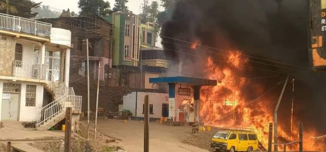 Bukavu : les premiers éléments de l'enquête sur l'incendie d'une station-service ce mardi 