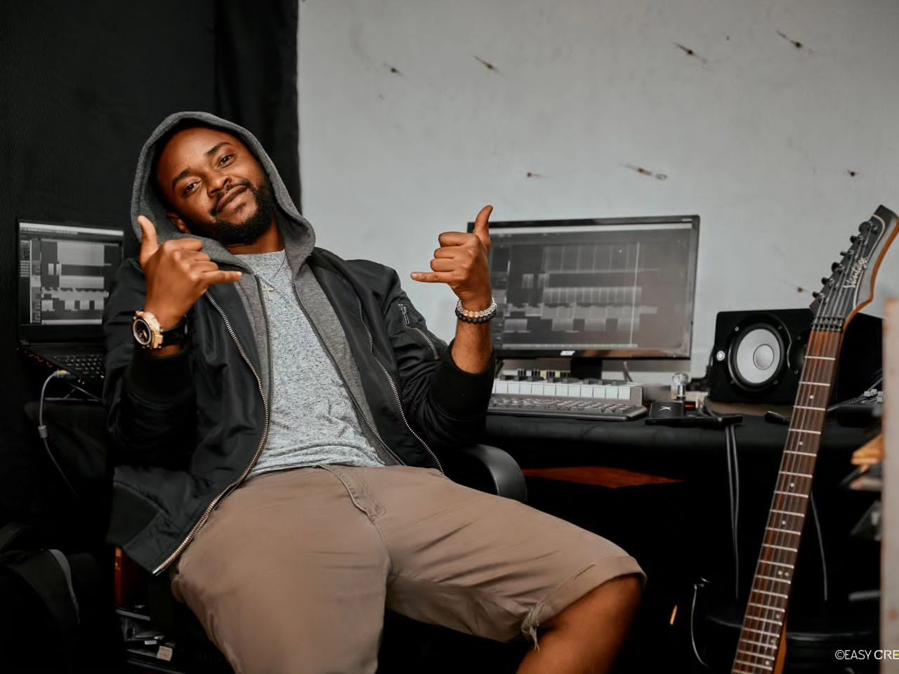 Goma: toujours en studio, Magic Pinokio donne les nouvelles de son album.