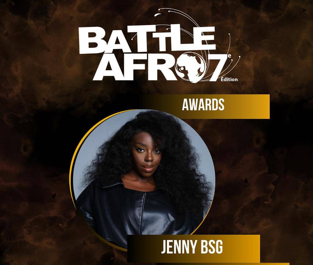 Paris: la congolaise Jeny BSG récompensée à la  7ème édition de «battle afro»!